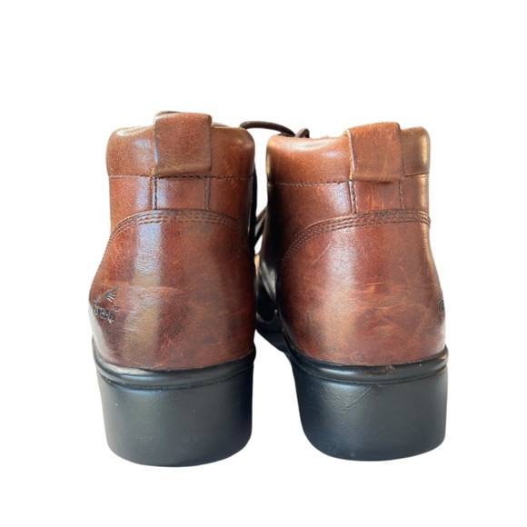 Dansko Womens Lace-Up Chukka Ankle Boots Shoes US 7.5 8 EU 38 Leather Brown EUC - Picture 9 of 16